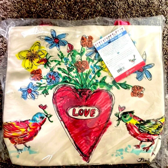 Brighton “Love Tweet” Tote Bag